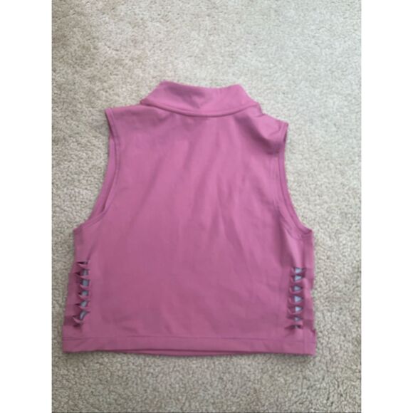 Nike Pro Dri-FIT Women’s Pink Sleeveless Training Top Size M - Picture 2 of 7